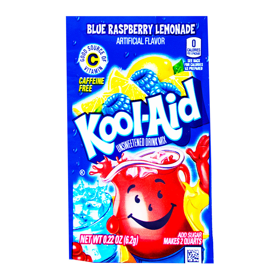 Kool-Aid Blue Raspberry Lemonade Drink Mix Packet