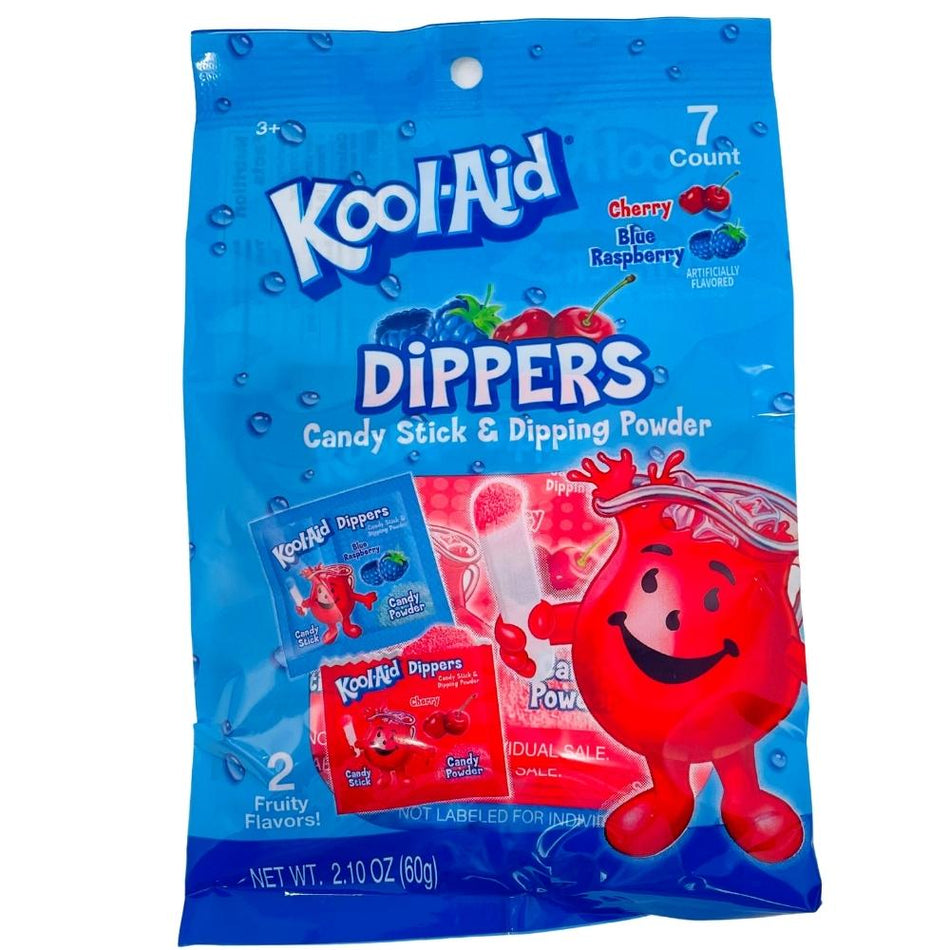 Kool-Aid Dipping Candy-Kool Aid Man-Blue Raspberry