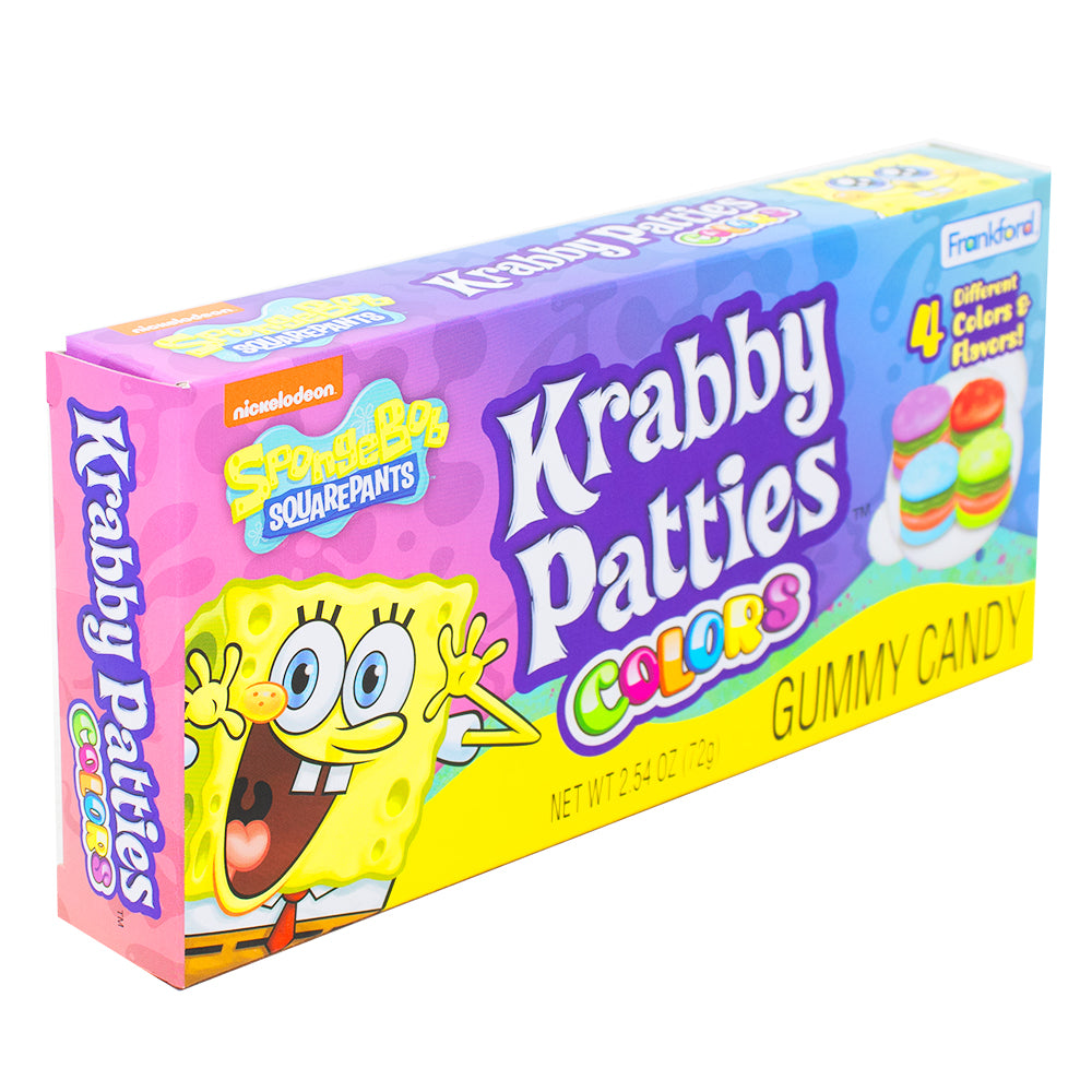 SpongeBob Gummy Krabby Patties Colors Theater Box