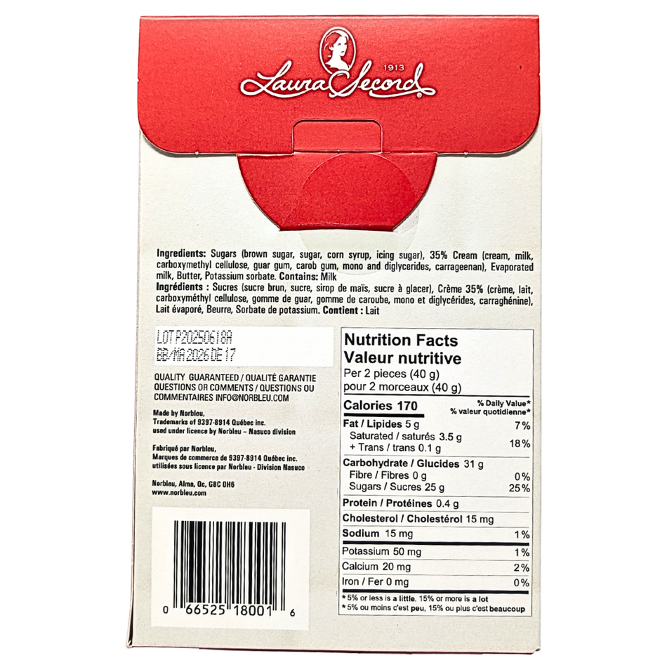 Laura Secord Butter and Cream Fudge - 180g