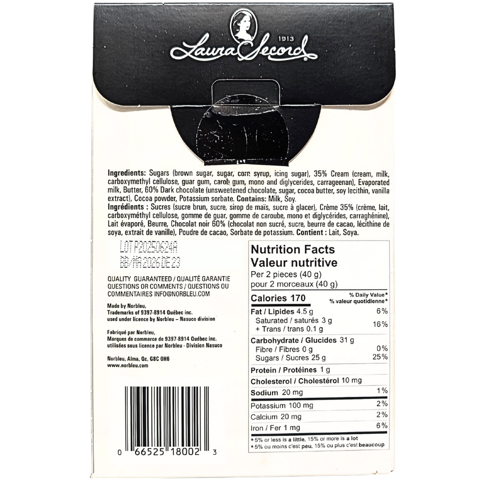 Laura Secord Chocolate Fudge Box - 180g