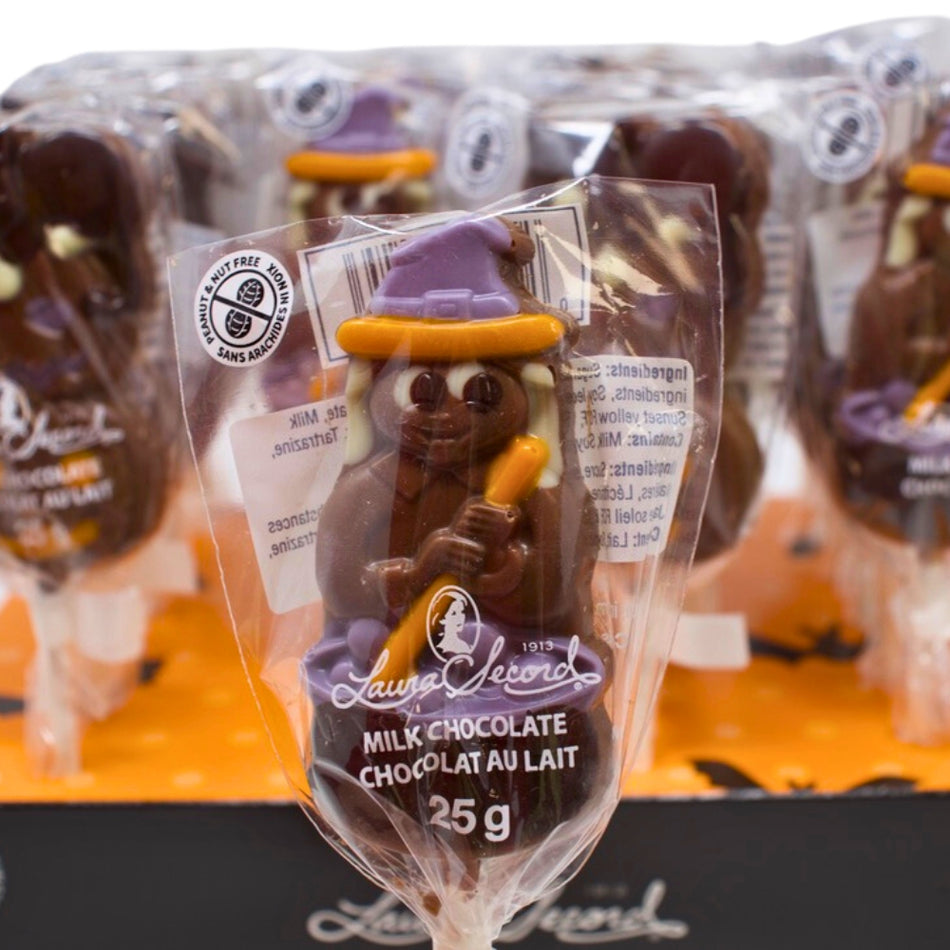 Laura Secord Halloween Chocolate Pops - 25g -Halloween Candy - Canadian Candy - Milk Chocolate