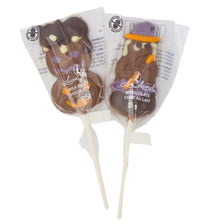 Laura Secord Halloween Chocolate Pops - 25g -Halloween Candy - Canadian Candy - Milk Chocolate