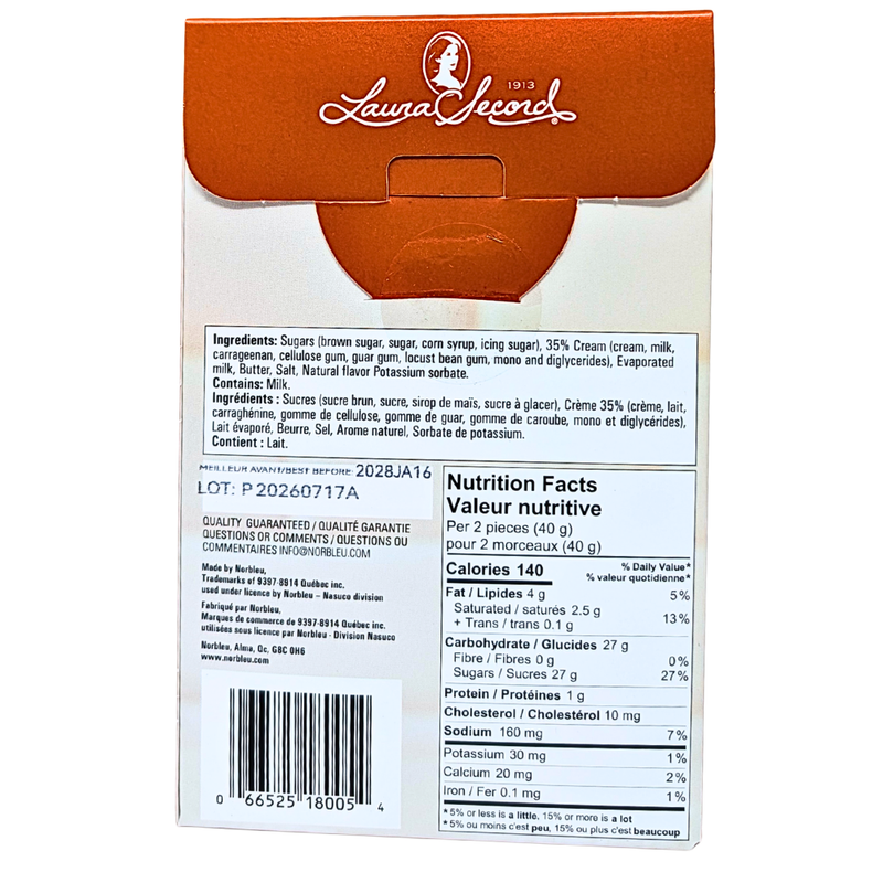 Laura Secord Salted Caramel Fudge - 180g