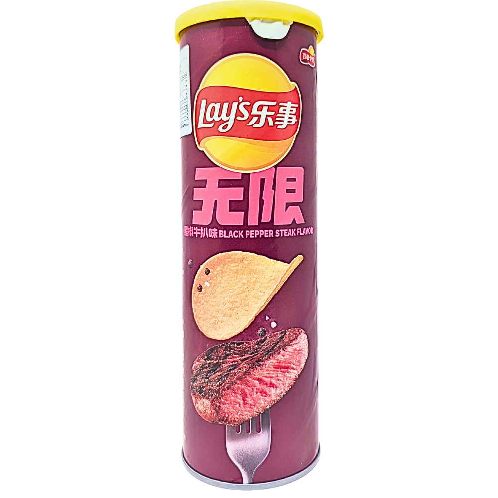Lay's Black Pepper Rib Eye Steak (China) - 90g