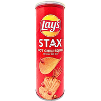 Lay's Stax Hot Chili Squid (Vietnam) - 100g