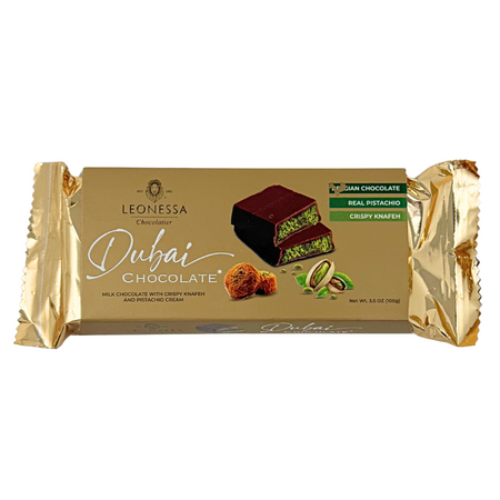 Leonessa Dubai Chocolate Bar - 3.5oz