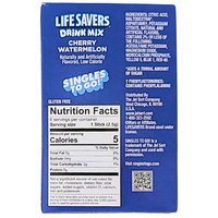 Lifesavers Cherry Watermelon Singles To Go - 14.5g