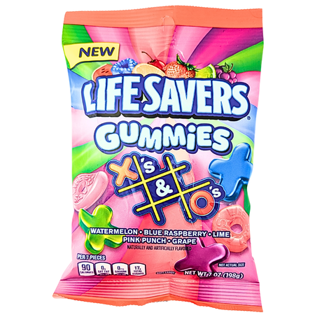 Lifesavers Gummies X's & O's - 7oz