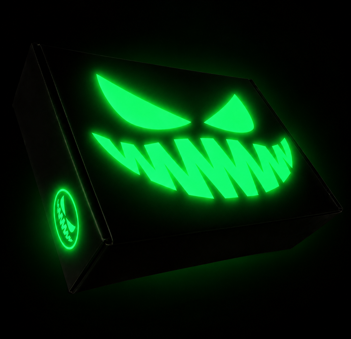Don't toss the box. It glows.