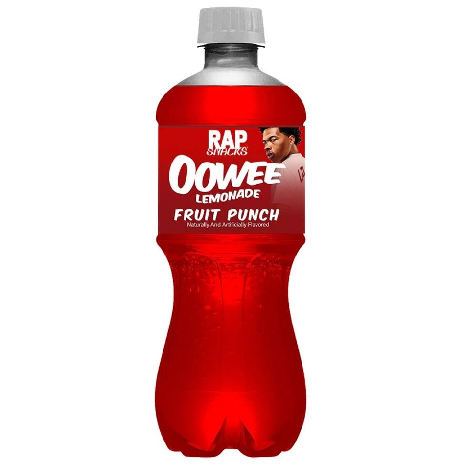 Lil Baby Oowee Fruit Punch Lemonade - 20oz, rap snacks, lil baby drink, fruit punch lemonade