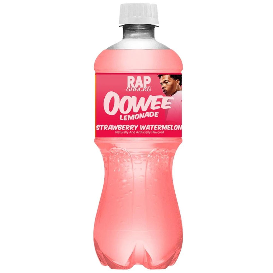 Lil Baby Oowee Strawberry Watermelon Lemonade - 20oz, rap snacks, lil baby drink, strawberry watermelon lemonade, strawberry drink, watermelon drink, pink drink
