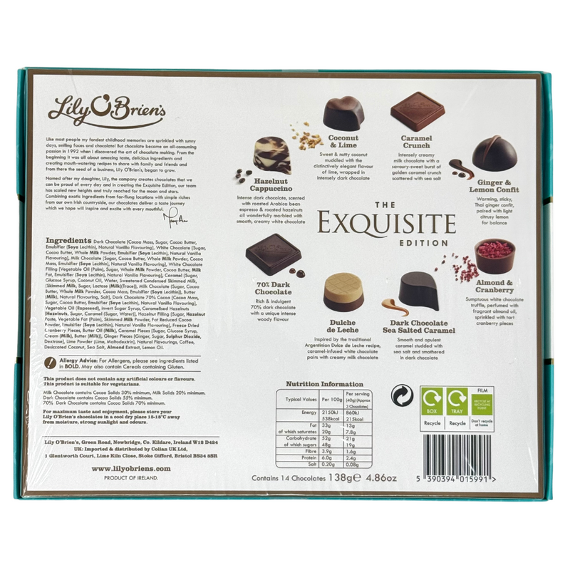 Lily O'Breins Exquisite Collection (UK) - 138g