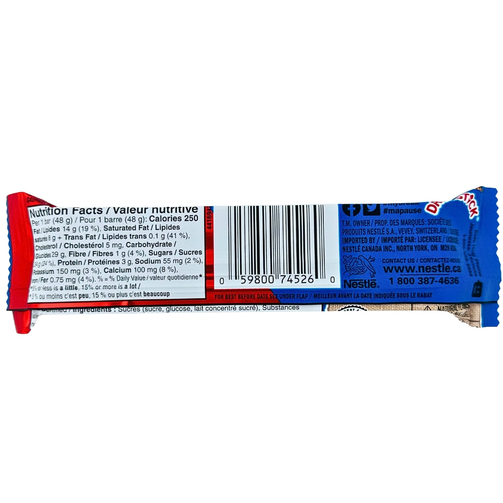 Limited Edition Kit Kat Chunky Drumstick - 48g nutrition facts -Kit Kat - Chocolate Bar - Chocolate Ice Cream