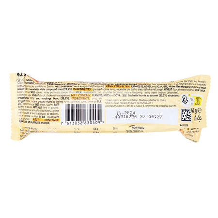 Lion White Bar - 42g  Nutrition Facts Ingredients