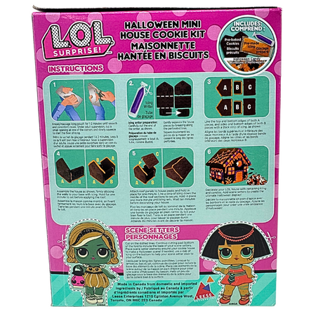 LOL Surprise Halloween Mini House Cookie Kit - 192g