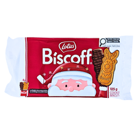 Lotus Biscoff Christmas Cookies in Belgian Chocolate - 124g