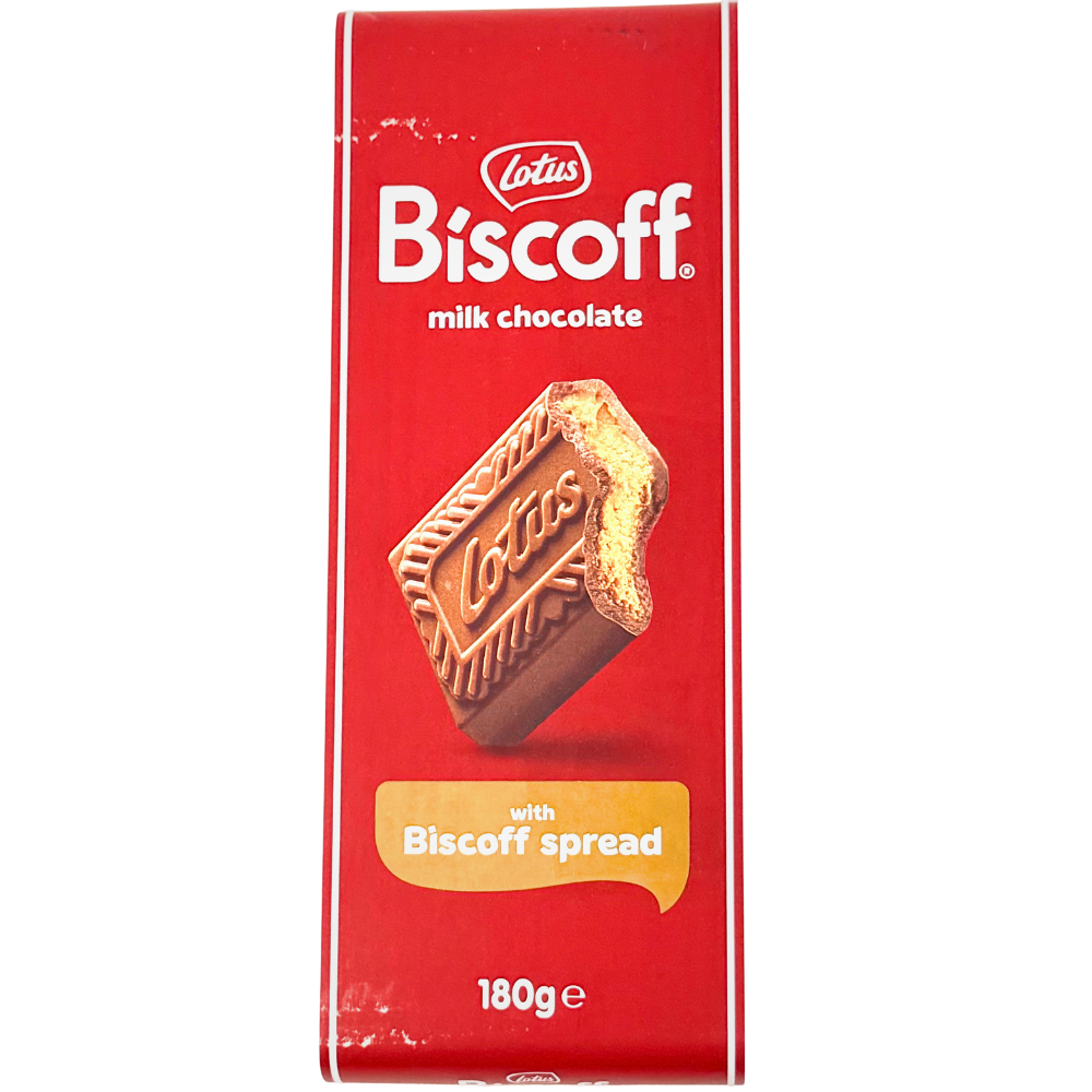 Lotus Biscoff Milk Chocolate with Biscoff Cream (UK) - 180g