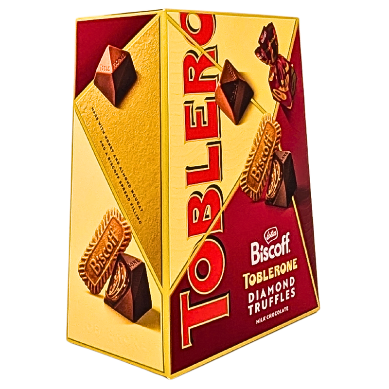 Lotus Biscoff Toblerone Diamond Truffles (UK) - 180g