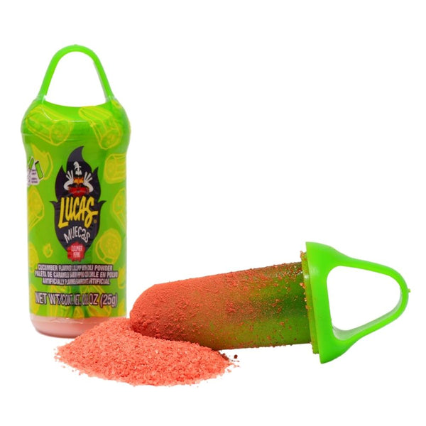 Lucas Muecas Lollipop Dipper Pepino (Cucumber) - 10ct Box | Candy