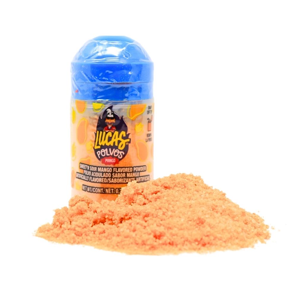 Lucas Polvos Mango Powder Candy - 10ct-Mango Dessert-Powder Candy-Mexican Candy