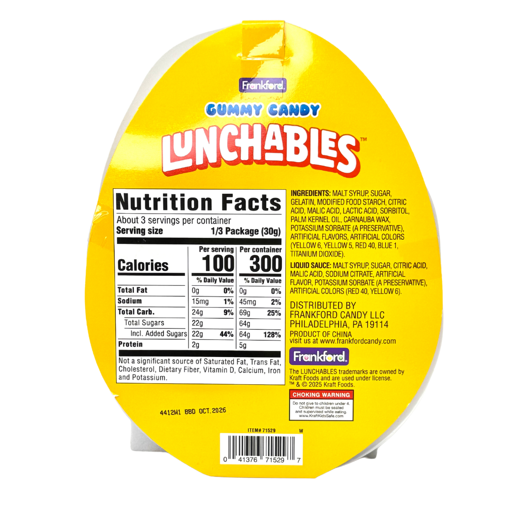 Lunchables Pizza Kit Egg Shape Tray - 3.1oz