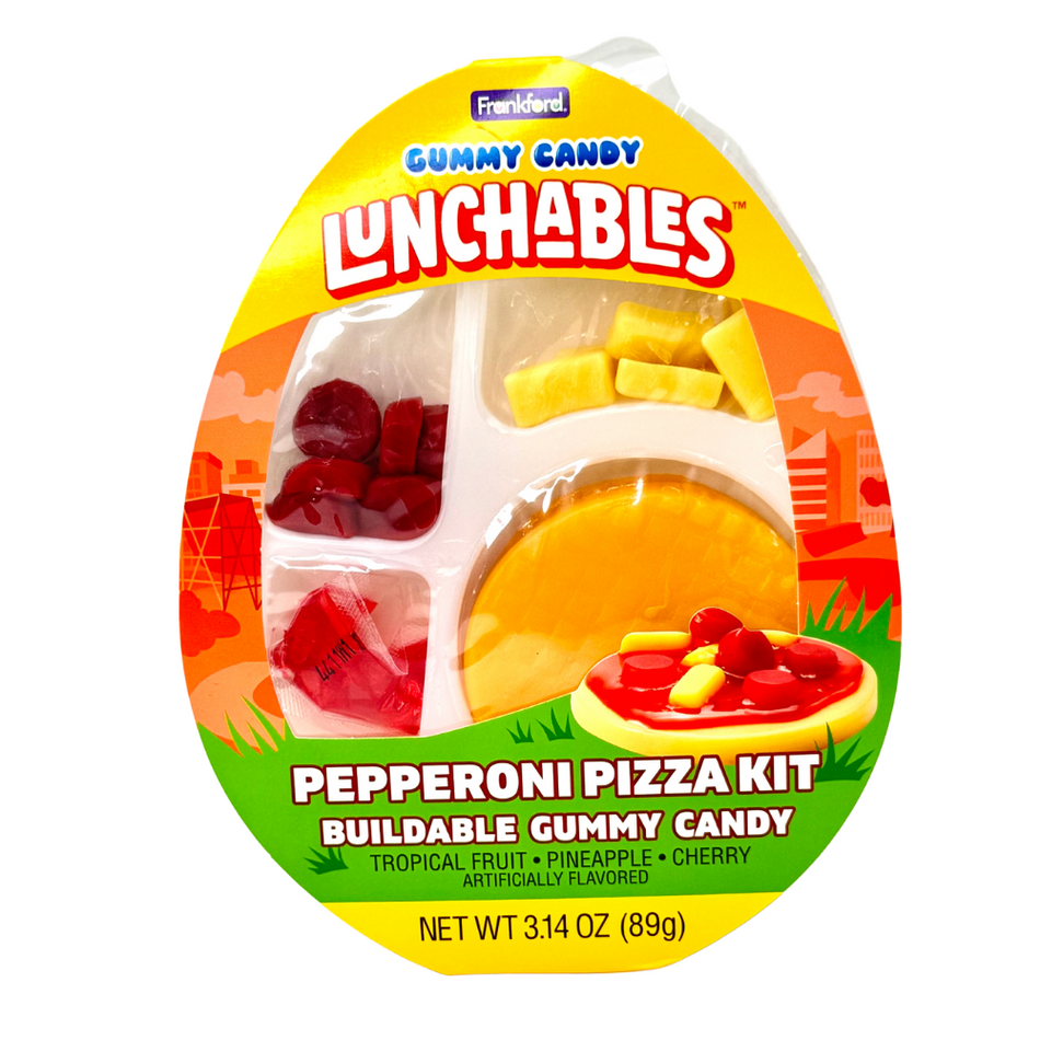 Lunchables Pizza Kit Egg Shape Tray - 3.1oz