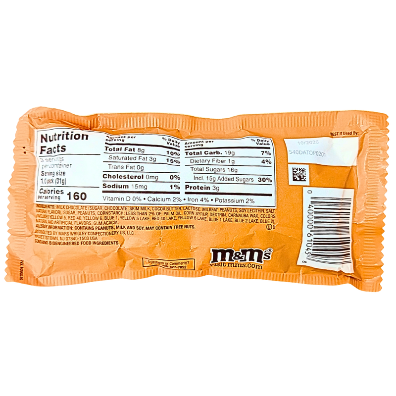 M&M's Honey Roasted Peanut - 3.27oz