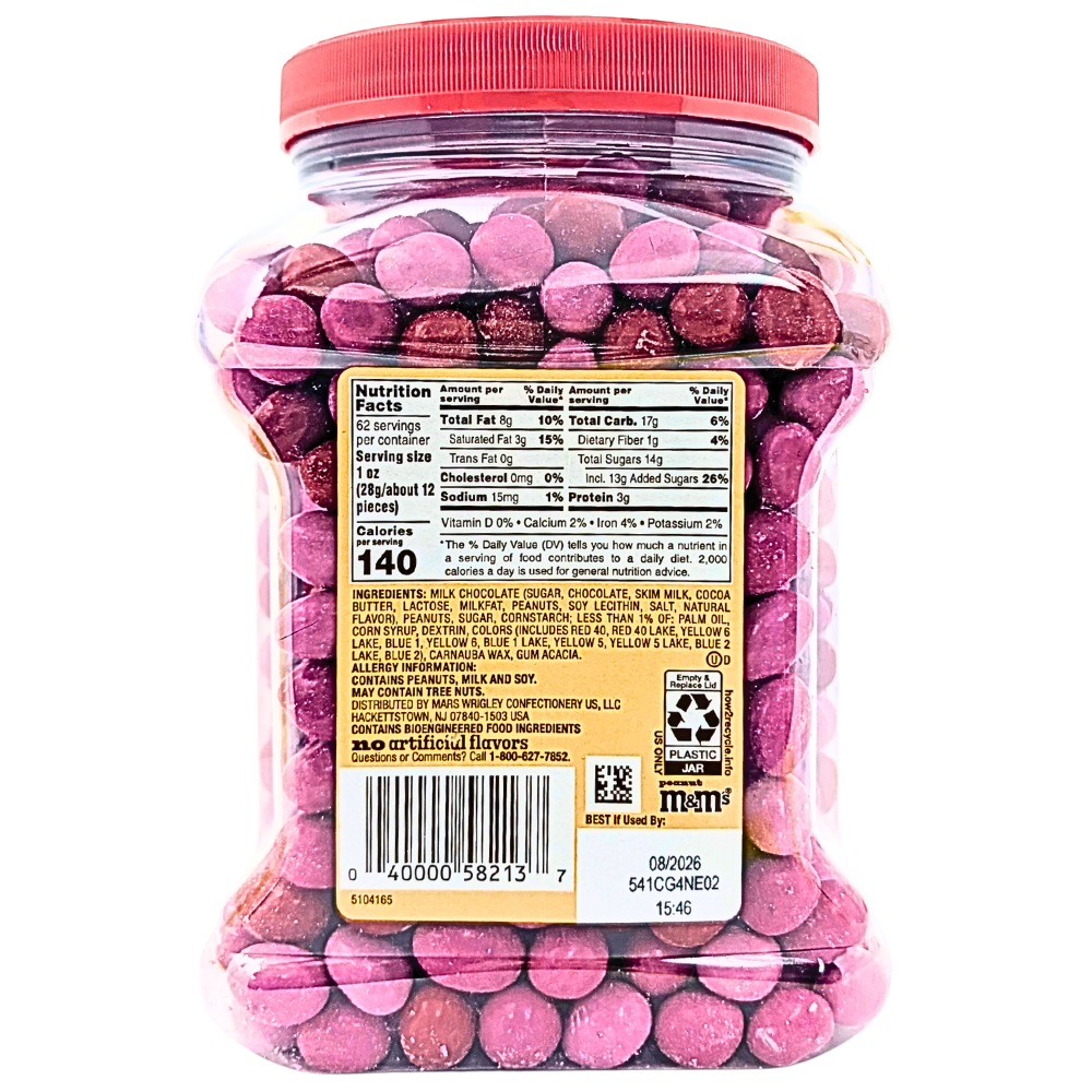 M&M's Peanut Pantry Valentine - 62oz