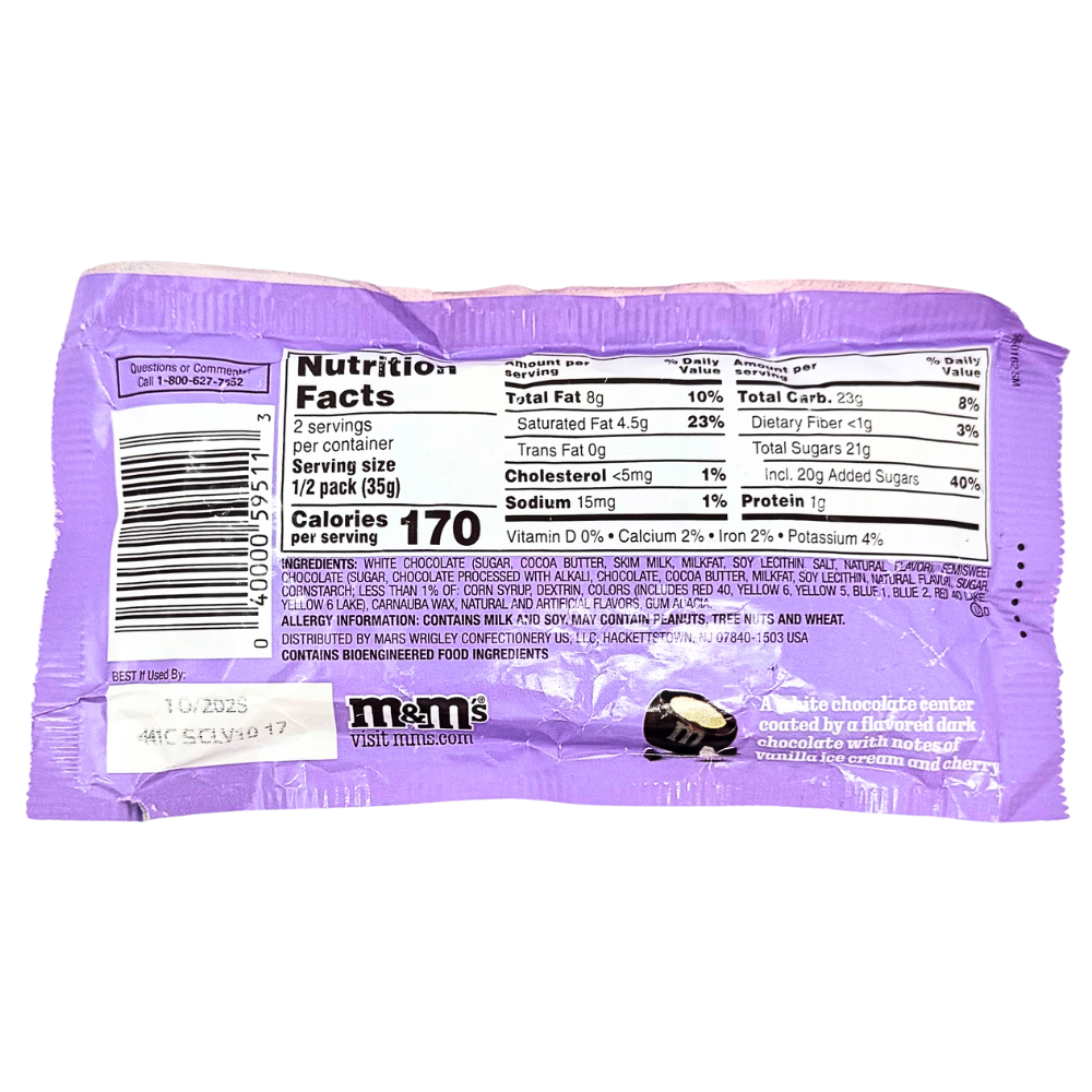 M&M's White & Dark Chocolate Sundae - 70g