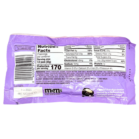 M&M's White & Dark Chocolate Sundae - 70g