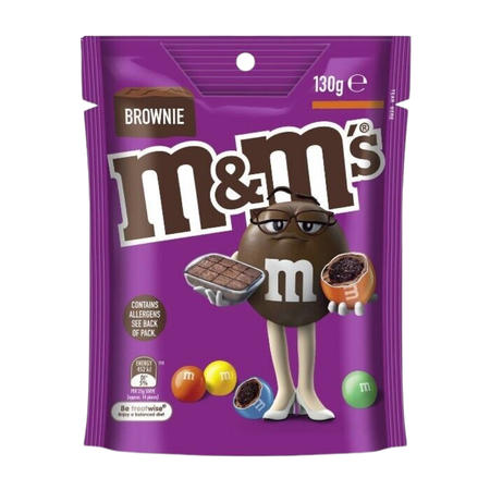 M&M's Brownie Milk Chocolate (Australia) - 130g