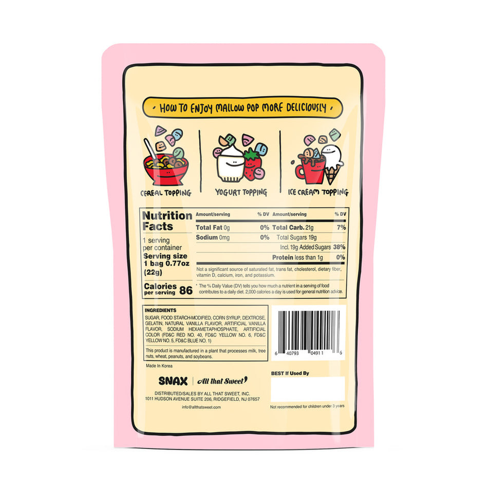 Mallow Pop Rainbow - 22g