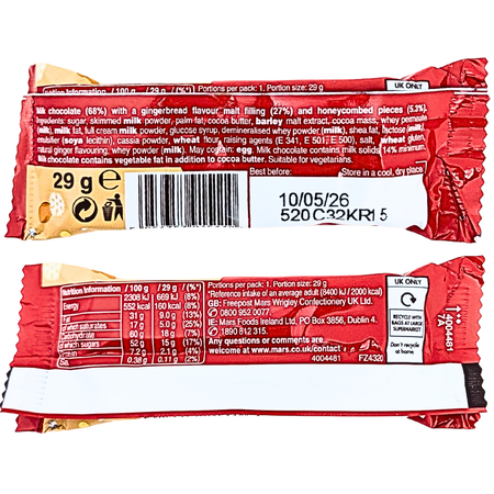 Maltesers Gingerbread Reindeer (UK) - 29g