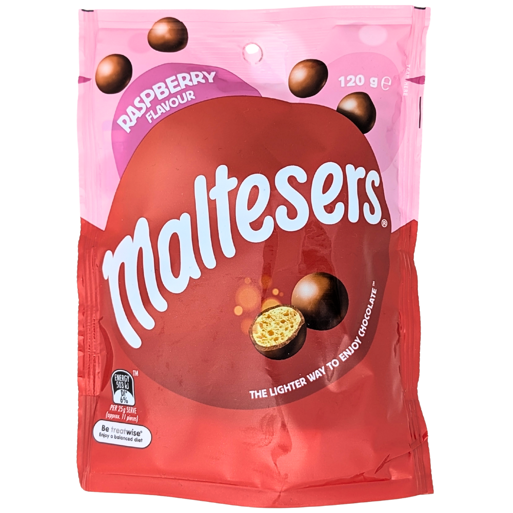 Maltesers Raspberry (Australia) - 120g