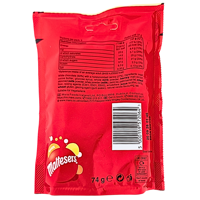 Maltesers White (UK) - 74g