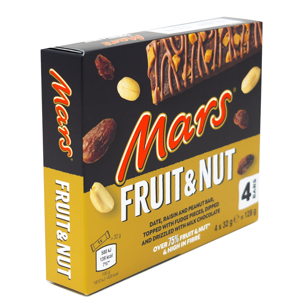 Mars Triple Treat Fruit & Nut 4pk (UK) - 128g