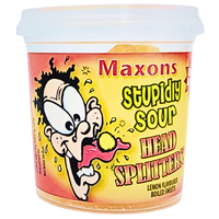Maxons Stupidly Sour Head Splitters (UK) - 100g