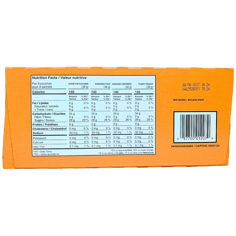 Maynards Assorted Fun Treats - 45ct