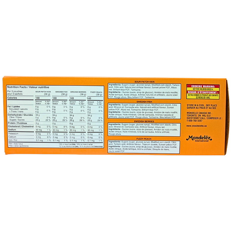 Maynards Assorted Fun Treats - 90ct