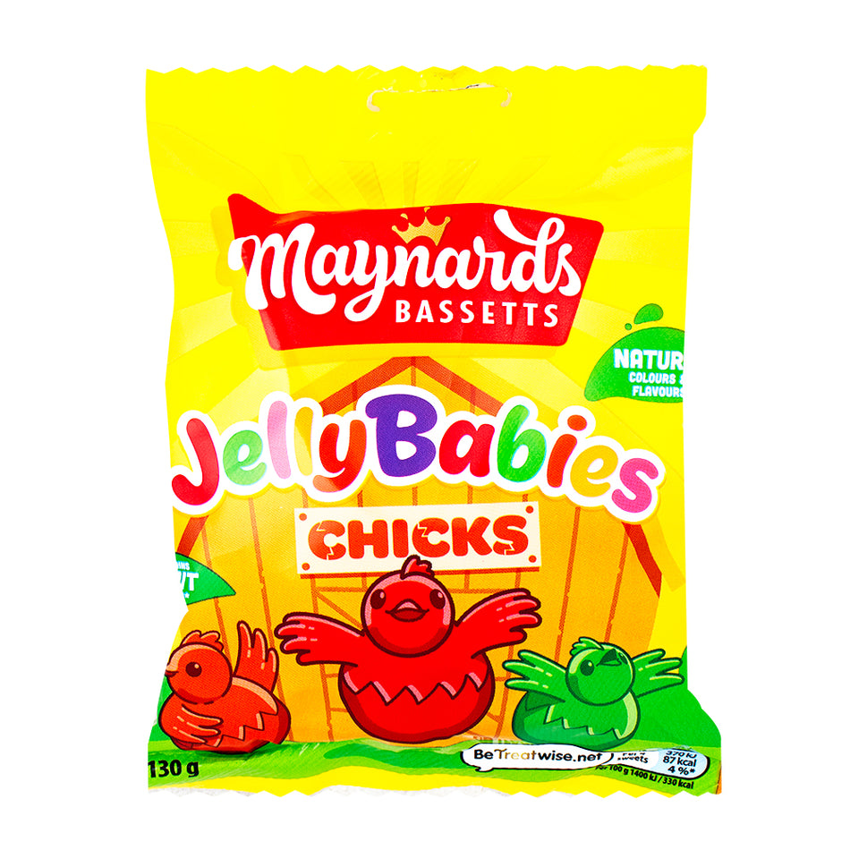 Maynards Bassetts Jelly Babies Chicks (UK) - 130g