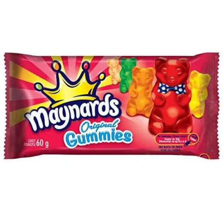 Maynards Original Gummies Candy - 60g - Canadian candy