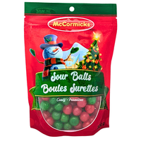 McCormick's Christmas Sour Balls - 300g