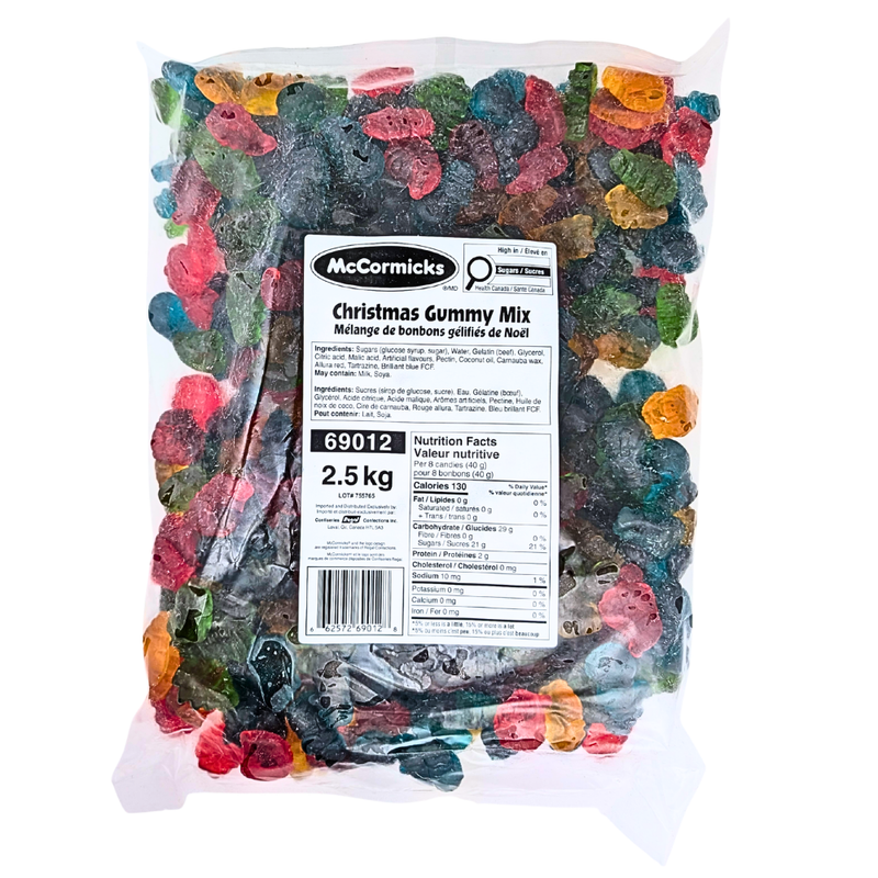 McCormicks Christmas Gummy Mix - 2.5kg