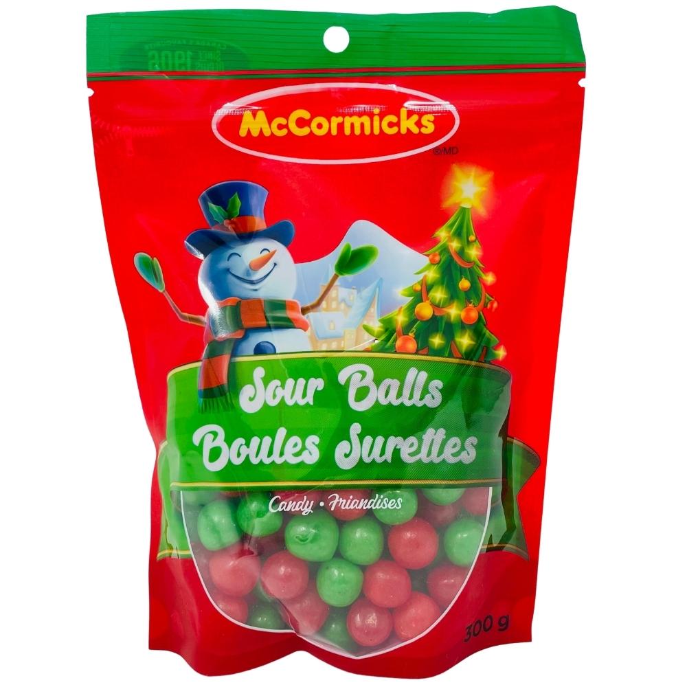 McCormick's Christmas Sour Balls - 300g