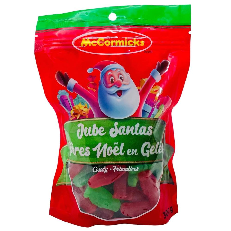 McCormicks Santa Jubes - 300g - Christamas Candy - Canadian Candy