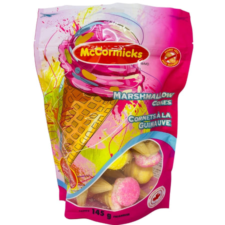 McCormicks Marshmallow Cones - 5.1oz