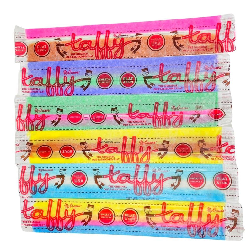 McCraw's Flat Taffy - Assorted-Taffy-Old fashioned candy