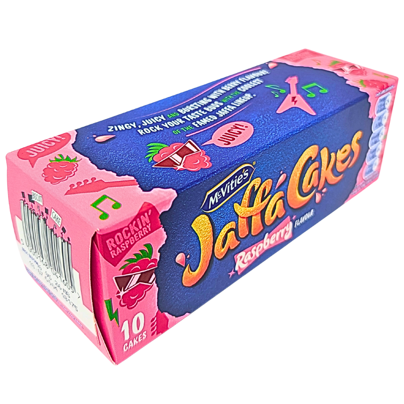 McVities Jaffa Cakes Raspberry (UK) - 10pk