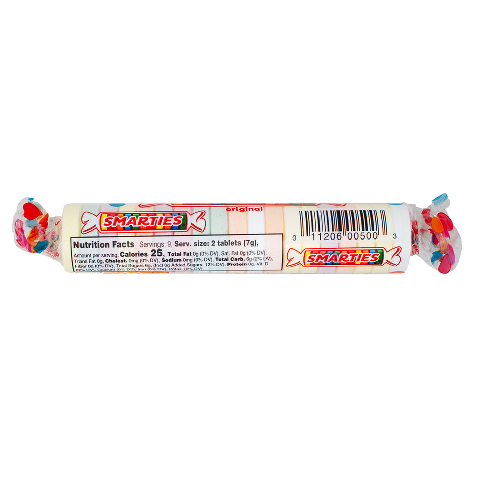 Smarties Mega - 64g  Nutrition Facts Ingredients]